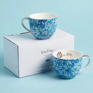 Lilly Pulitzer Ceramic Mug Set